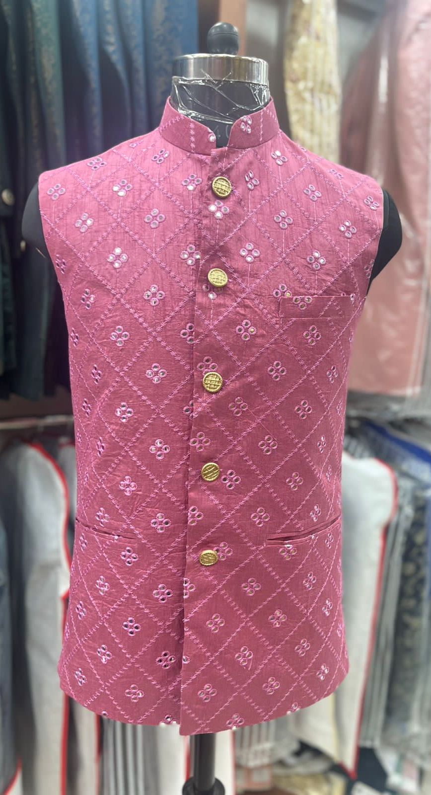 New Traditional Wear Men's Nehru Modi Jacket Anant Tex Exports Private Limited