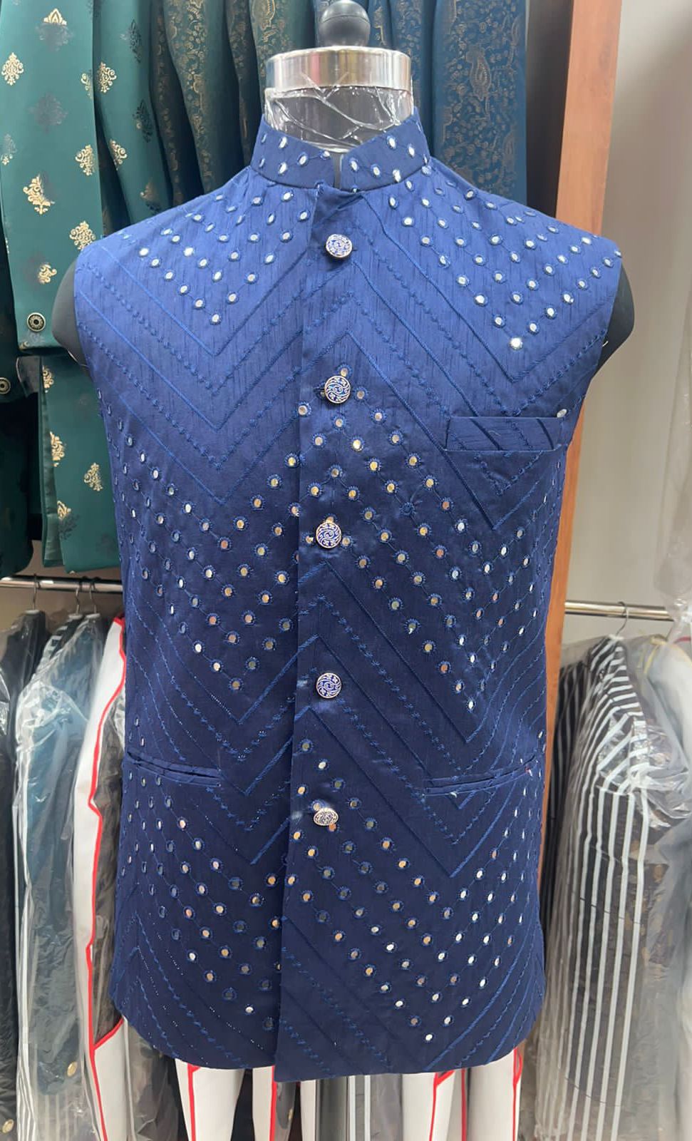 New Traditional Wear Men's Nehru Modi Jacket Anant Tex Exports Private Limited