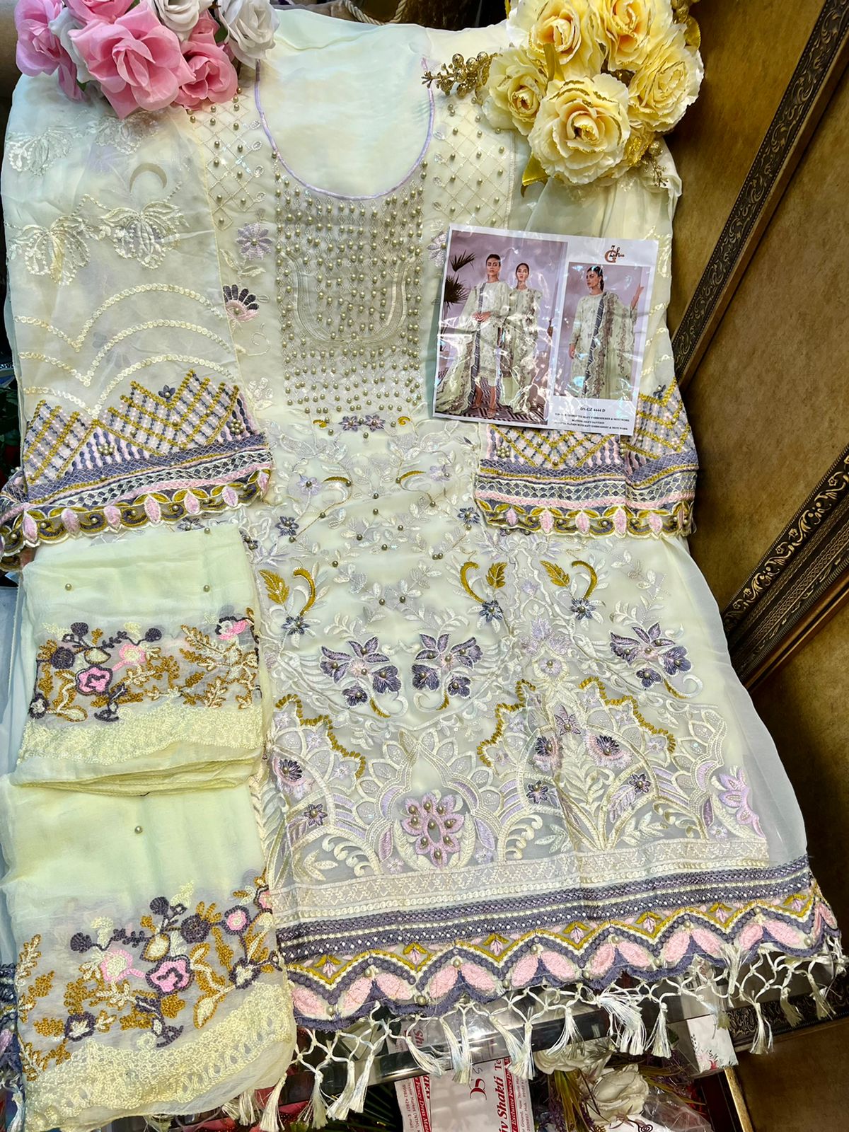 Beautiful Designer G-Zahra GZ-4444 Pakistani Suite Anant Tex Exports Private Limited