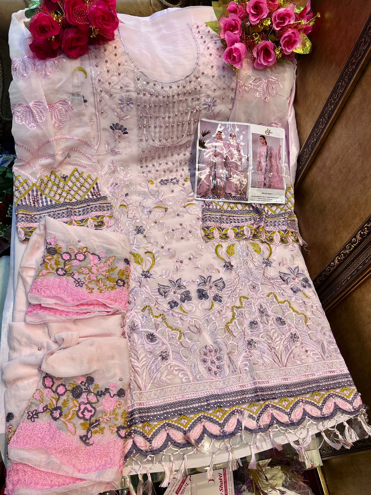 Beautiful Designer G-Zahra GZ-4444 Pakistani Suite Anant Tex Exports Private Limited