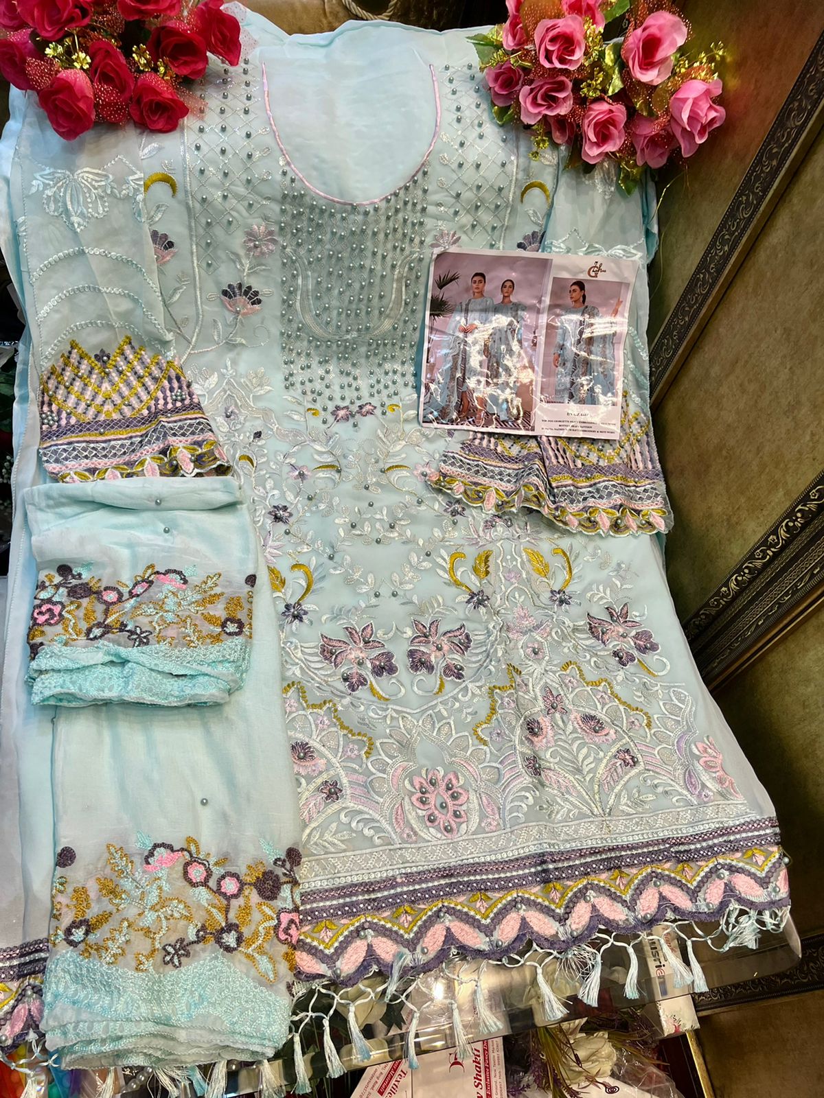 Beautiful Designer G-Zahra GZ-4444 Pakistani Suite Anant Tex Exports Private Limited