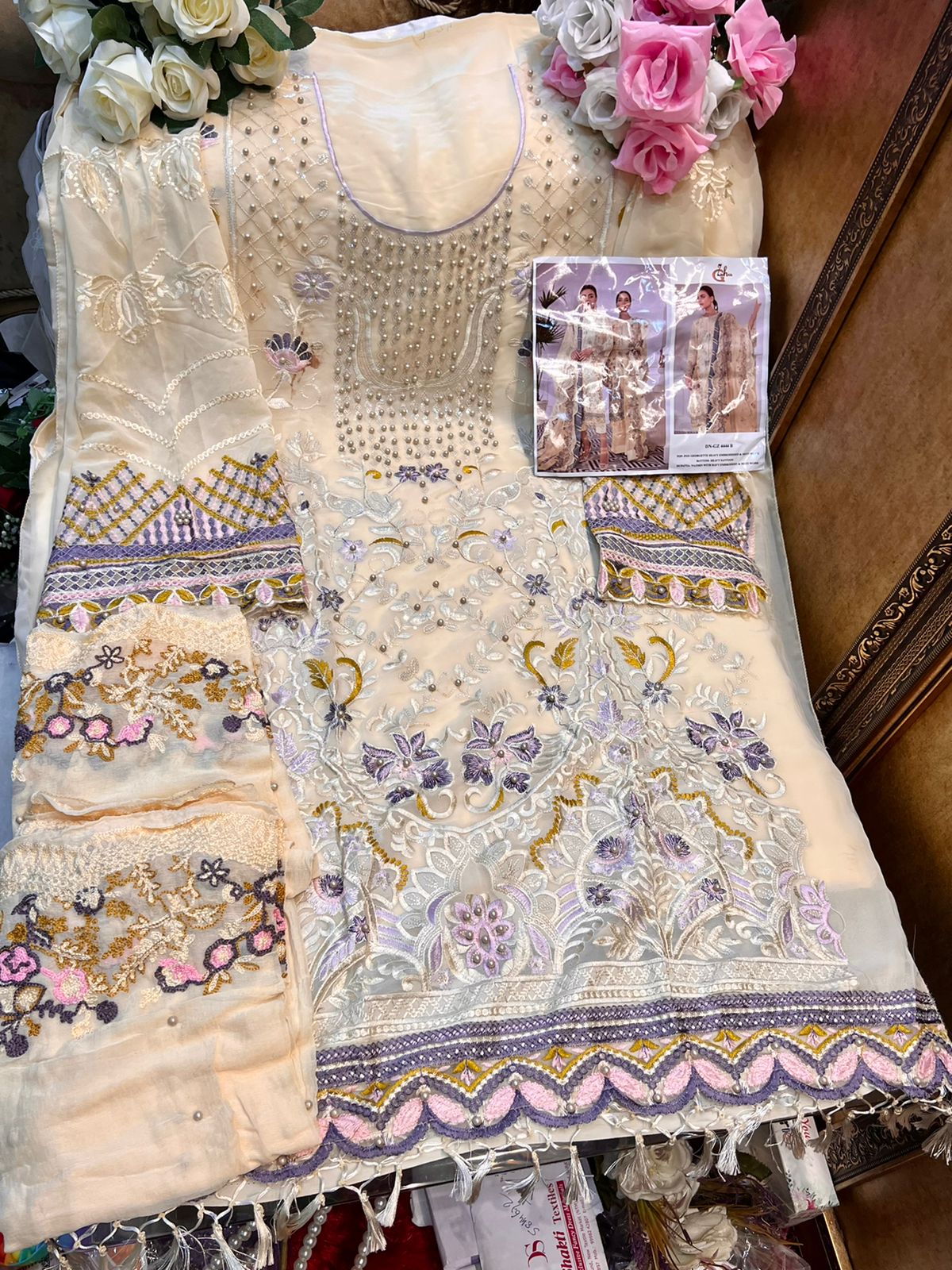 Beautiful Designer G-Zahra GZ-4444 Pakistani Suite Anant Tex Exports Private Limited