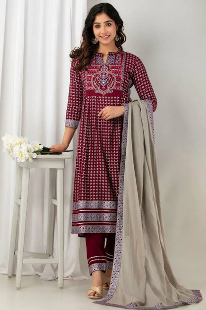 Traditional Beautiful Designer Reyon Suite Anant Tex Exports Private Limited