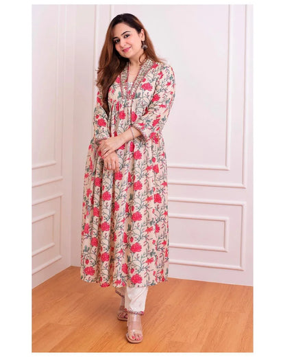 Beautiful Designer Kurti with Pent Anant Tex Exports Private Limited