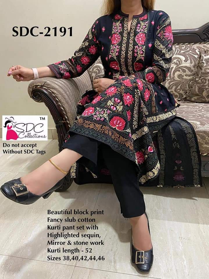 Beautiful Designer Long Kurti Anant Tex Exports Private Limited