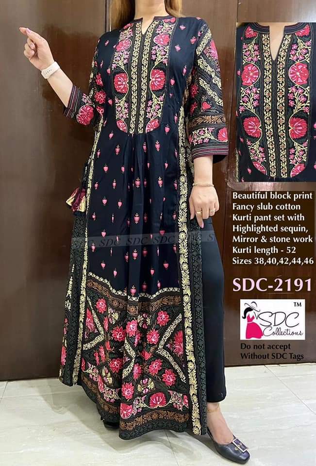 Beautiful Designer Long Kurti Anant Tex Exports Private Limited