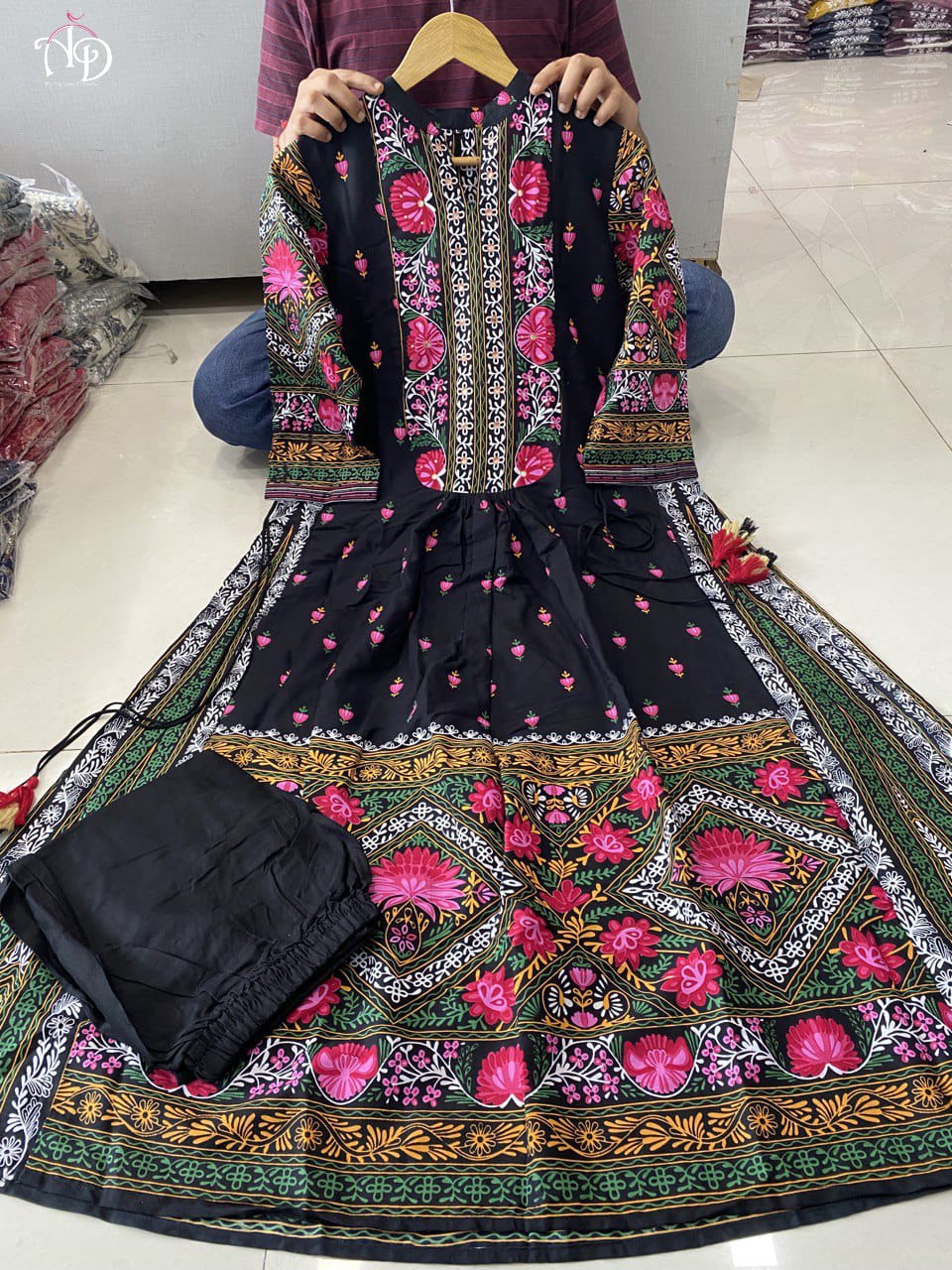 Beautiful Designer Long Kurti Anant Tex Exports Private Limited