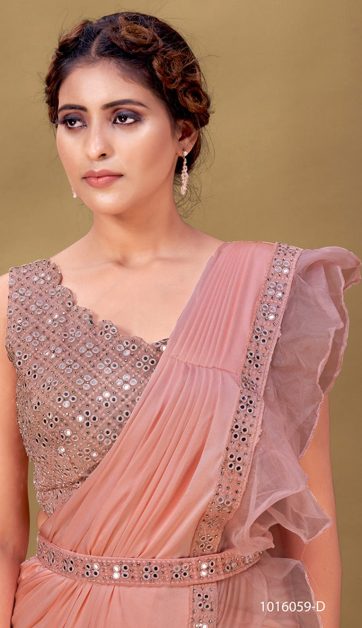 Party Wear Ready to wear Saree Anant Tex Exports Private Limited