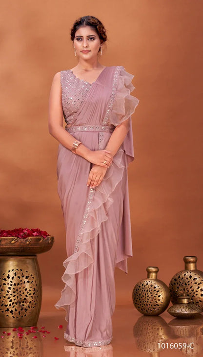 Party Wear Ready to wear Saree Anant Tex Exports Private Limited