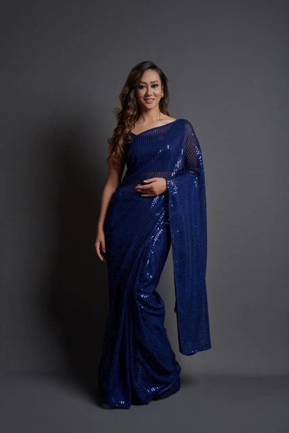 Wedding Designer Squence Saree Anant Tex Exports Private Limited