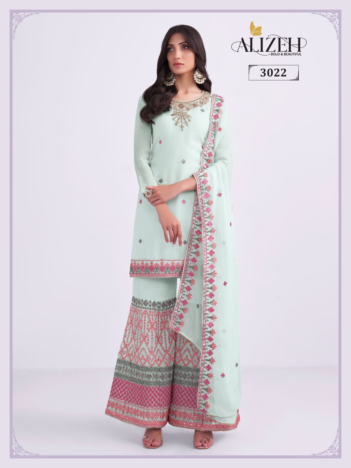 Alizeh Almora Vol 6 Georgette Salwr Suits Anant Tex Exports Private Limited