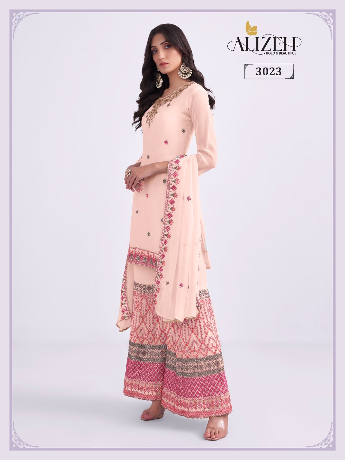 Alizeh Almora Vol 6 Georgette Salwr Suits Anant Tex Exports Private Limited