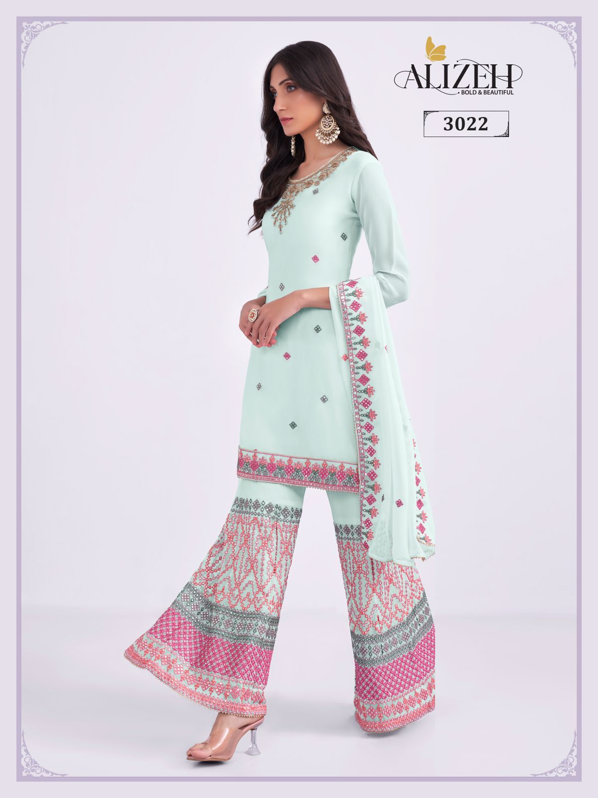 Alizeh Almora Vol 6 Georgette Salwr Suits Anant Tex Exports Private Limited