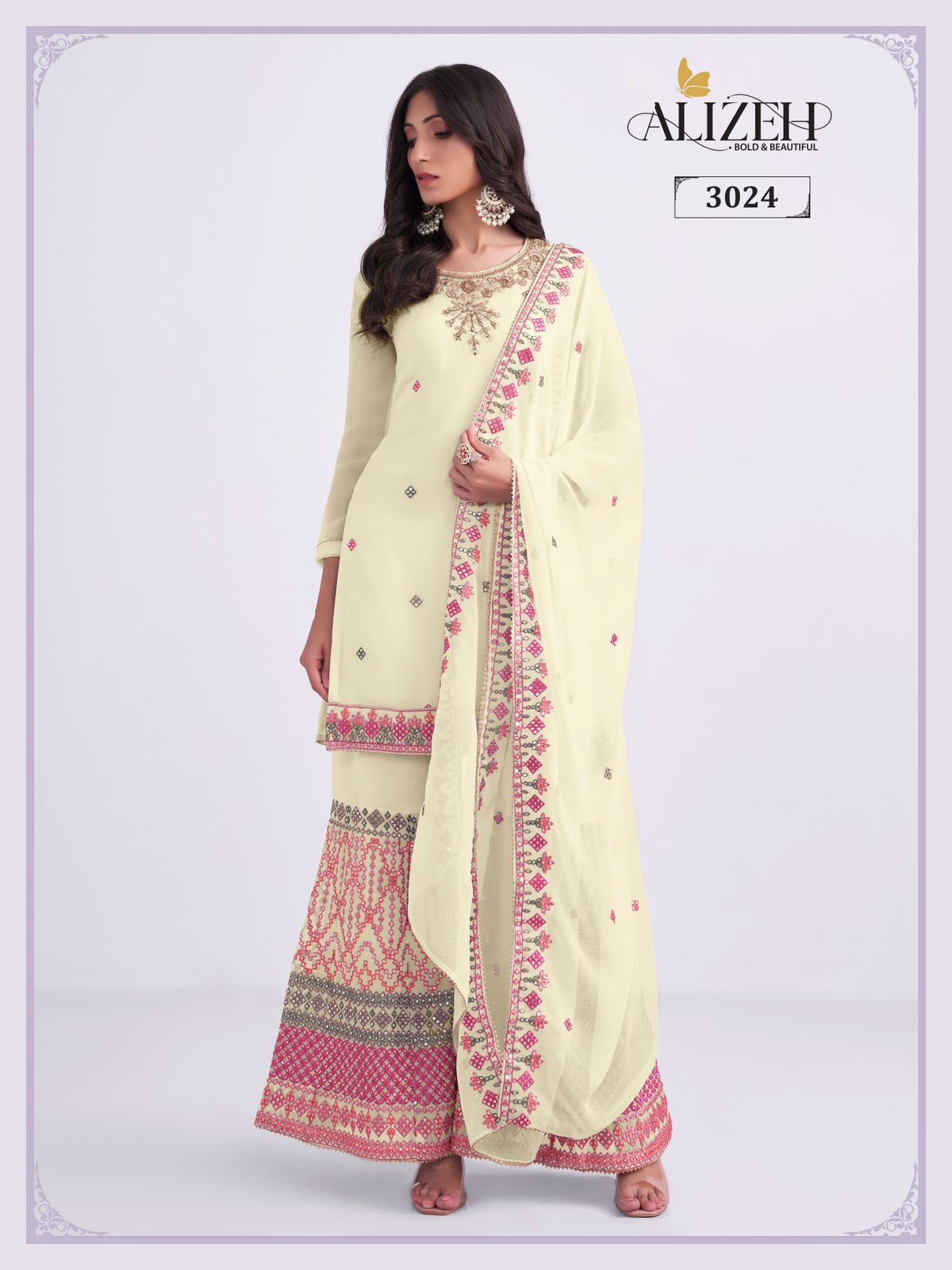 Alizeh Almora Vol 6 Georgette Salwr Suits Anant Tex Exports Private Limited