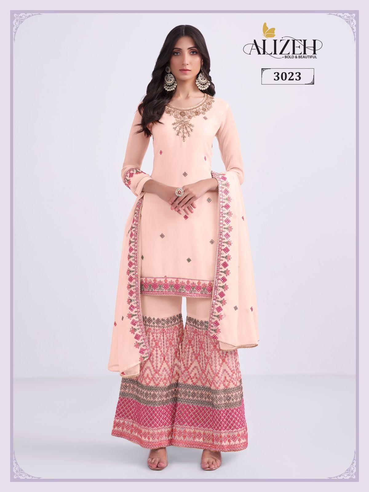 Alizeh Almora Vol 6 Georgette Salwr Suits Anant Tex Exports Private Limited