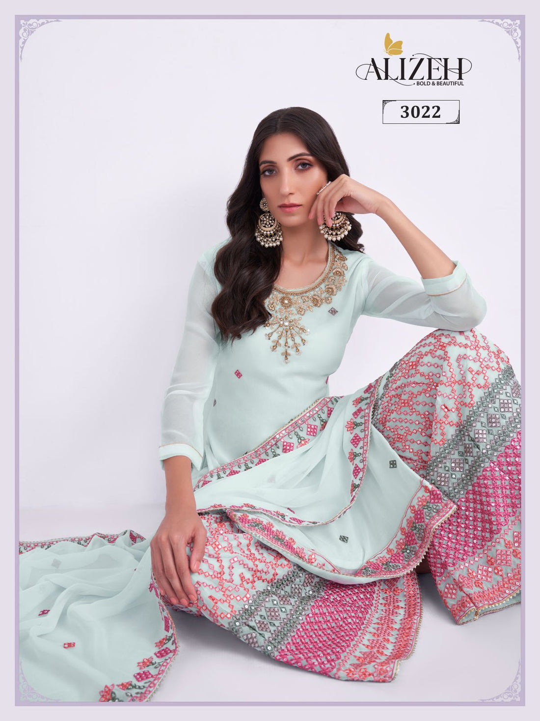 Alizeh Almora Vol 6 Georgette Salwr Suits Anant Tex Exports Private Limited