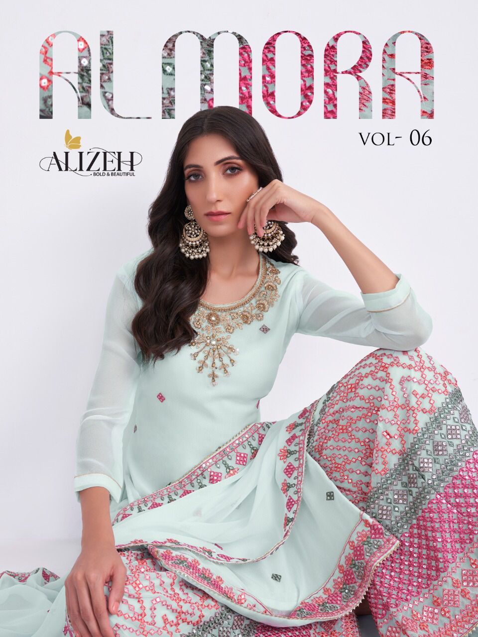 Alizeh Almora Vol 6 Georgette Salwr Suits Anant Tex Exports Private Limited