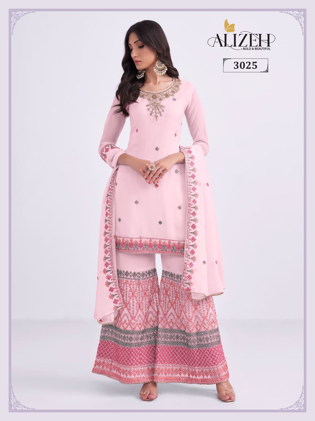 Alizeh Almora Vol 6 Georgette Salwr Suits Anant Tex Exports Private Limited