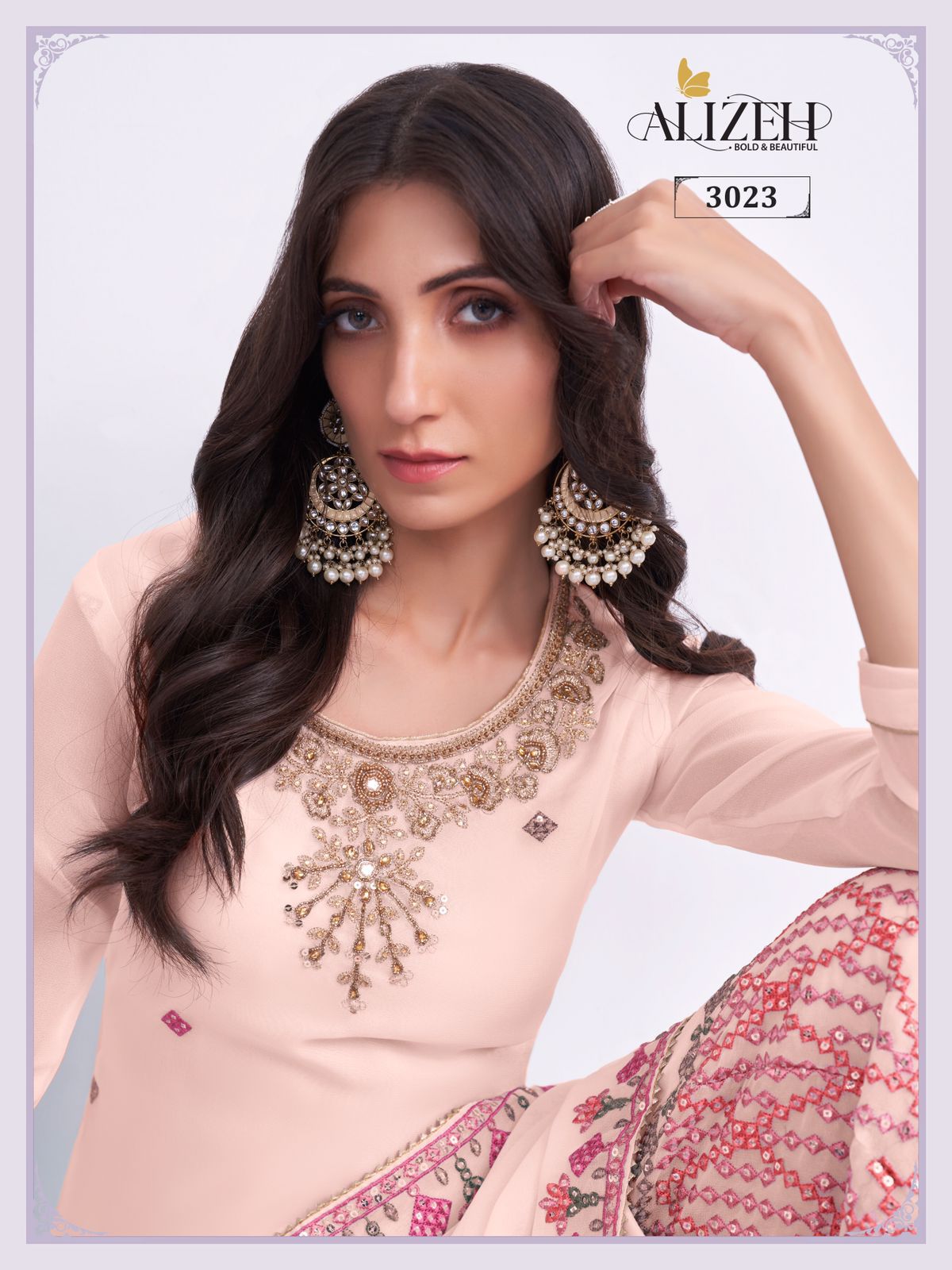 Alizeh Almora Vol 6 Georgette Salwr Suits Anant Tex Exports Private Limited