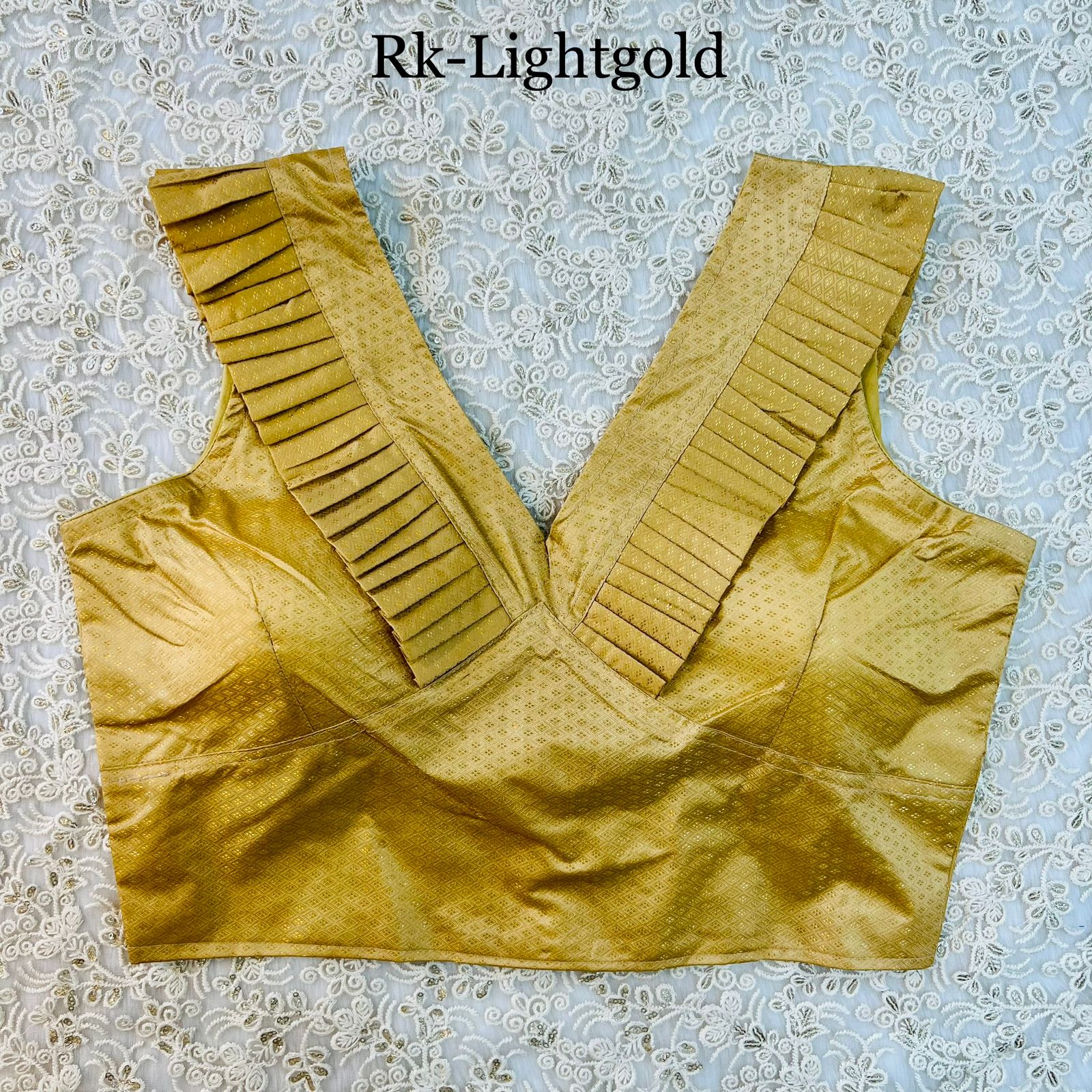 Beautiful Party Wear Banarasi Concept Blouse Anant Tex Exports Private Limited