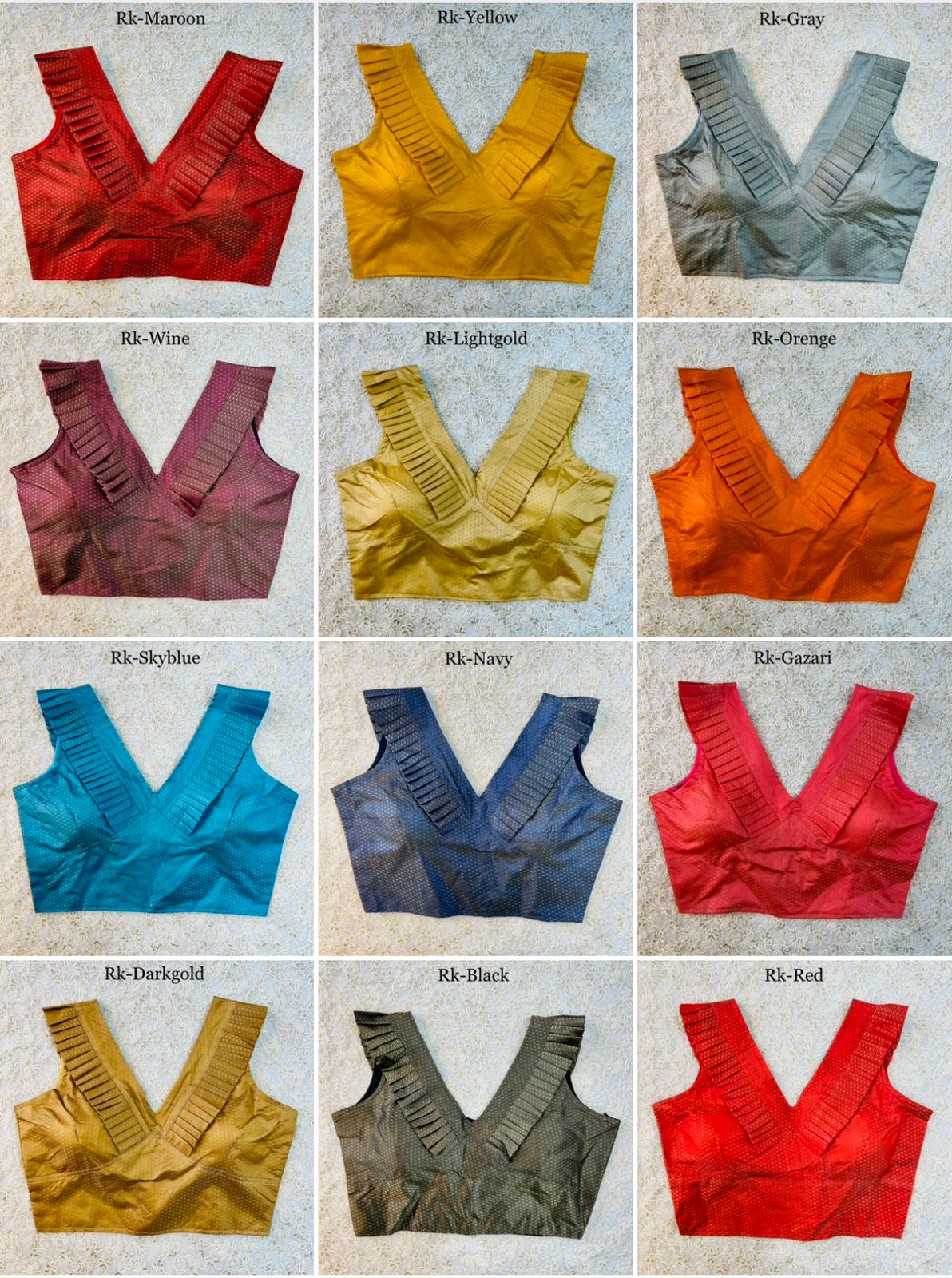 Beautiful Party Wear Banarasi Concept Blouse Anant Tex Exports Private Limited