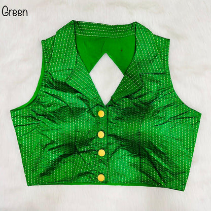 Party Wear Shirt Collar Blouse Anant Tex Exports Private Limited