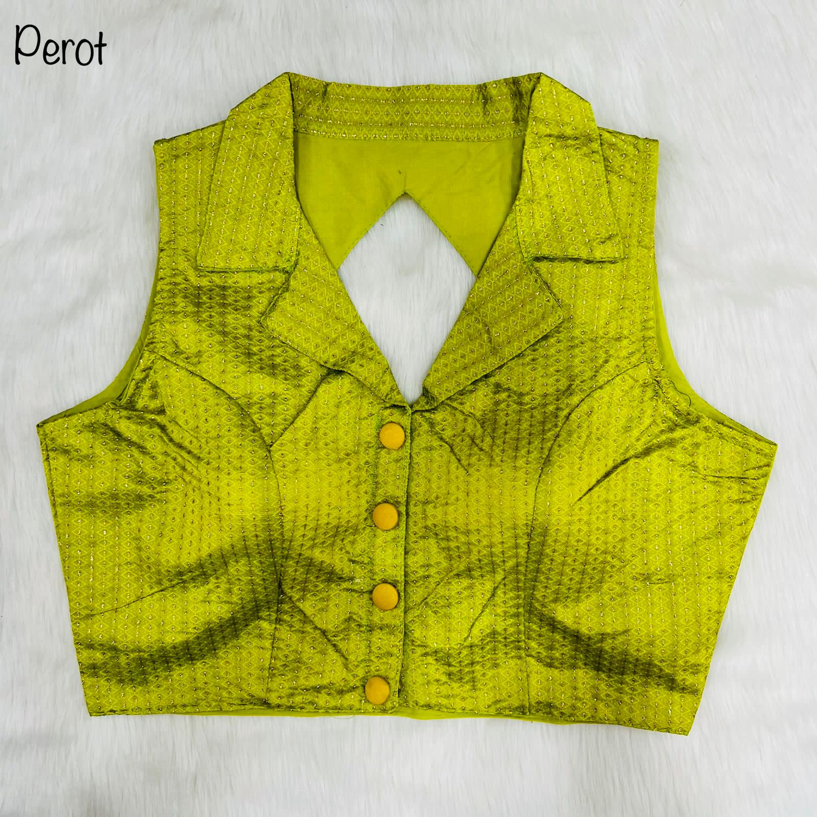 Party Wear Shirt Collar Blouse Anant Tex Exports Private Limited