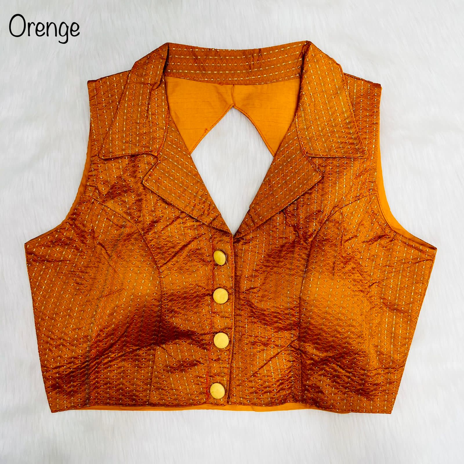 Party Wear Shirt Collar Blouse Anant Tex Exports Private Limited