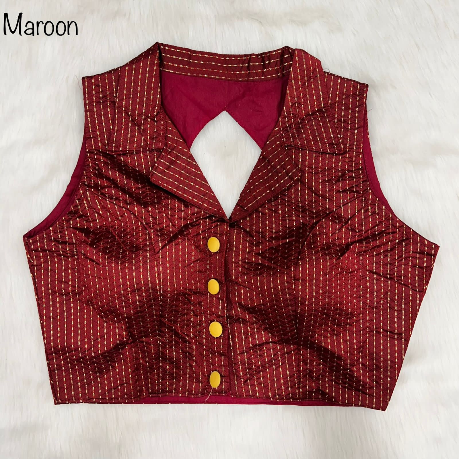 Party Wear Shirt Collar Blouse Anant Tex Exports Private Limited