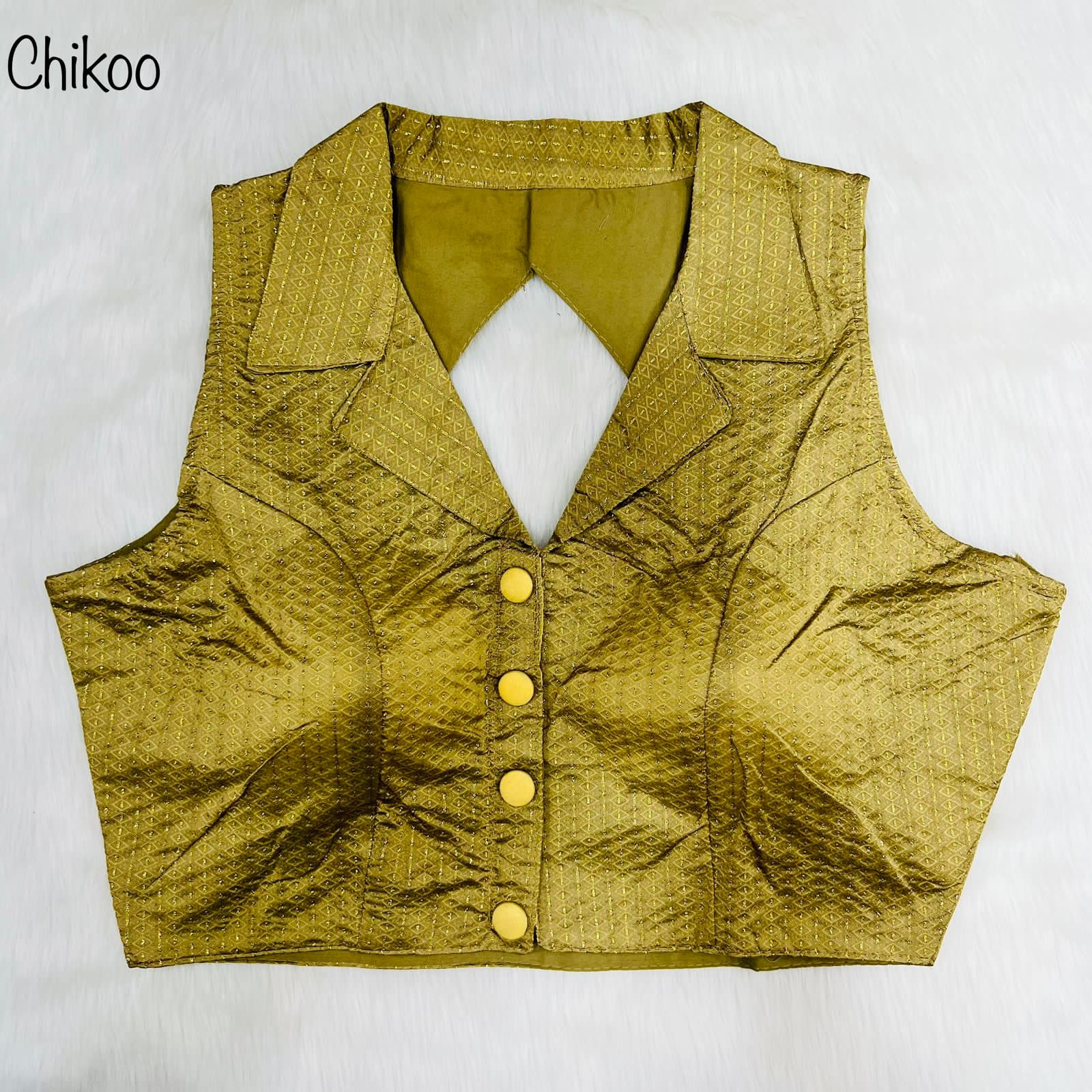 Party Wear Shirt Collar Blouse Anant Tex Exports Private Limited