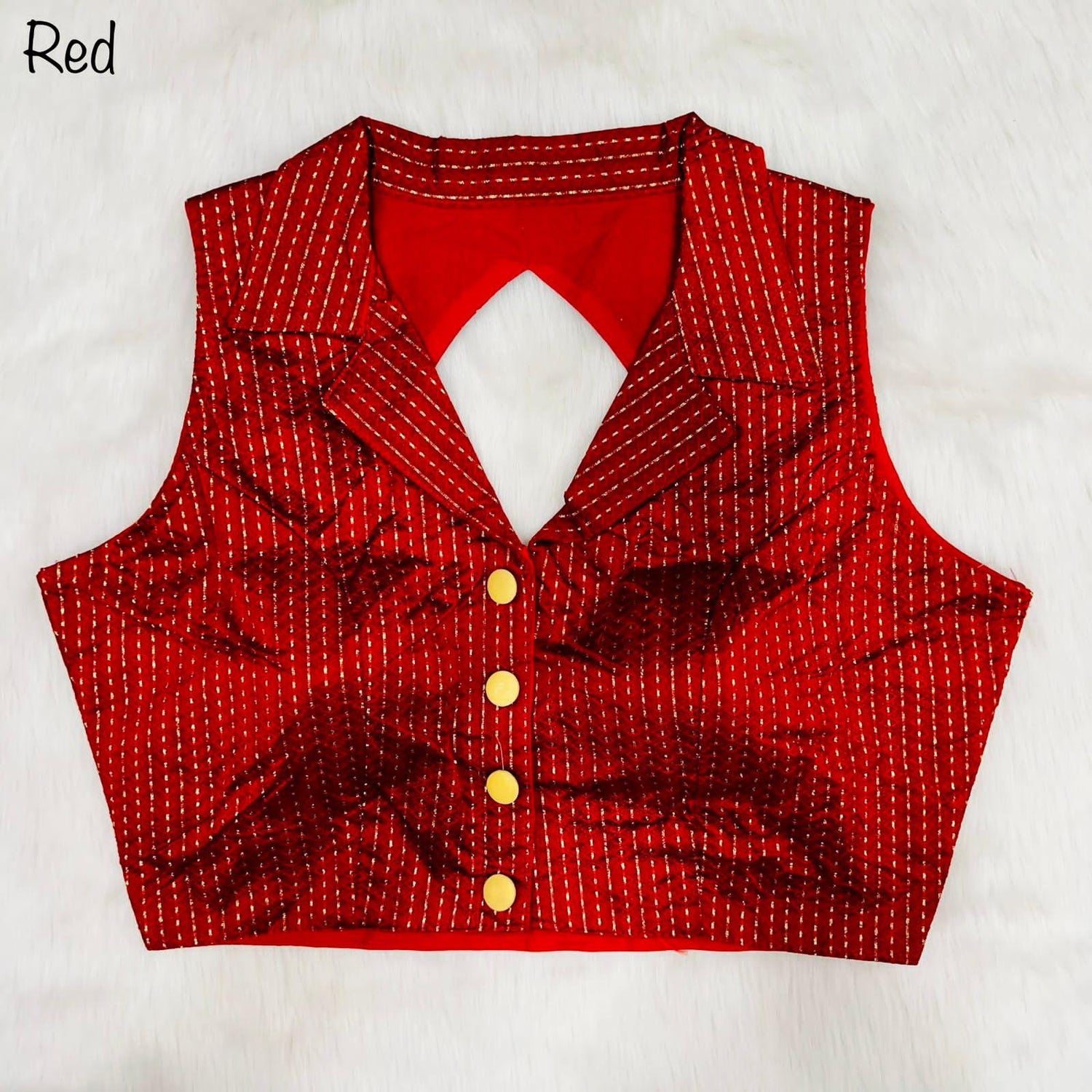 Party Wear Shirt Collar Blouse Anant Tex Exports Private Limited
