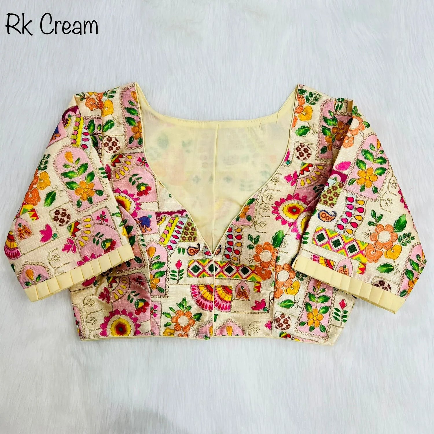 Party Wear Position Print Desginer Blouse Anant Tex Exports Private Limited
