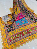 Party Wear Designer Handwork Real mirror Work Dupatta  Anant Tex Exports Private Limited
