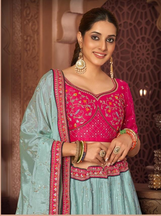 Party Wear Designer Lehenga Choli Anant Tex Exports Private Limited