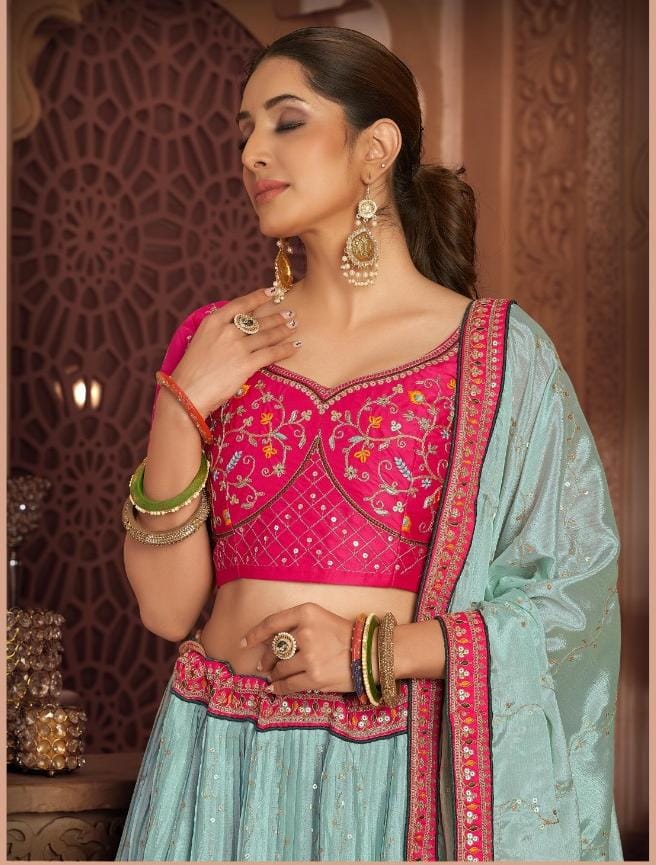 Party Wear Designer Lehenga Choli Anant Tex Exports Private Limited