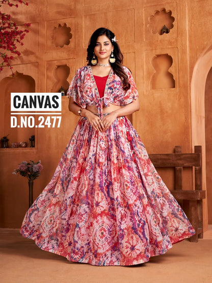 Party Wear Designer Look Gwon Anant Tex Exports Private Limited