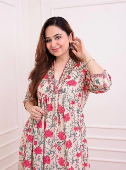 Beautiful Designer Kurti with Pent Anant Tex Exports Private Limited