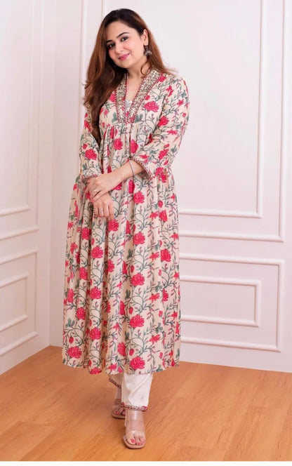 Beautiful Designer Kurti with Pent Anant Tex Exports Private Limited