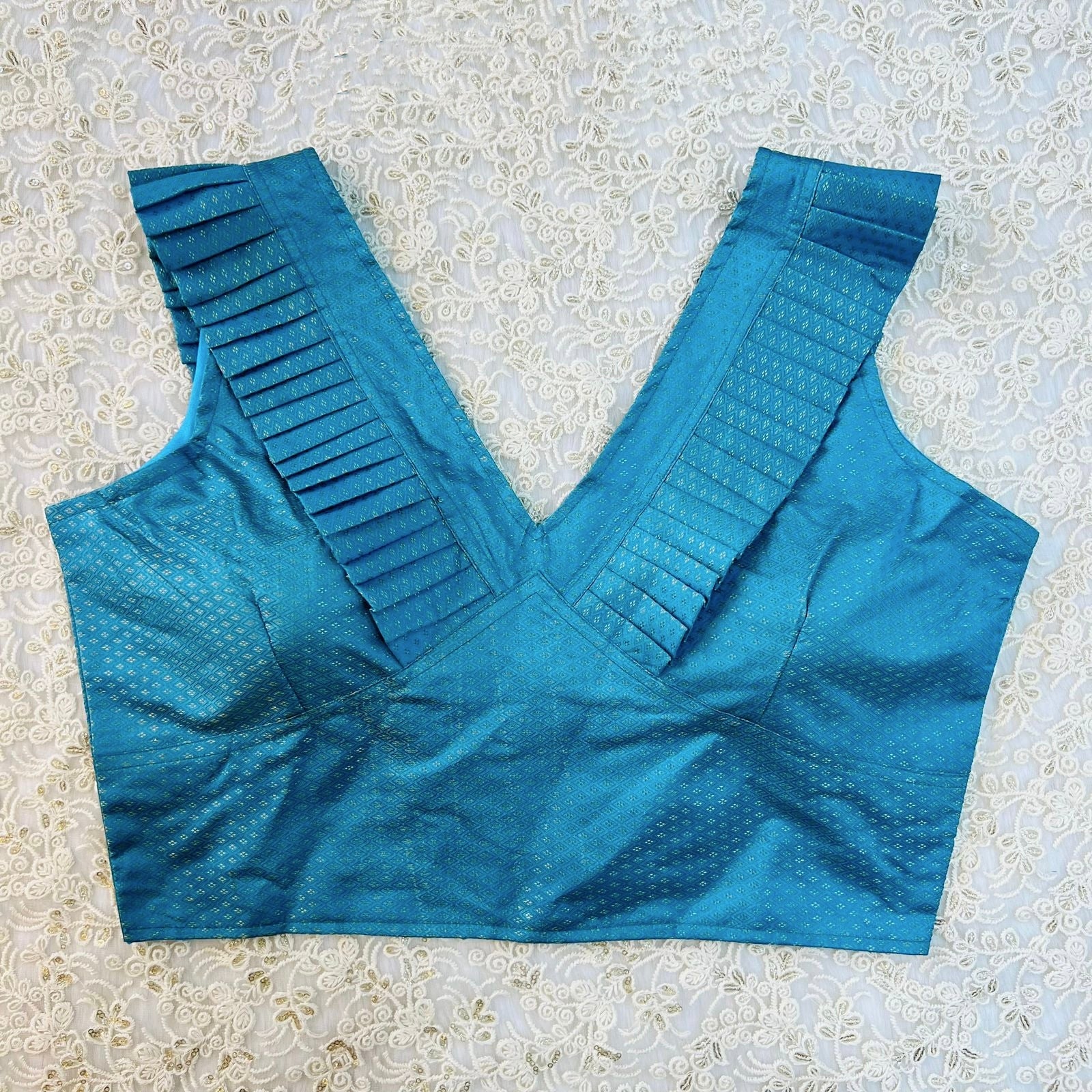 Beautiful Party Wear Banarasi Concept Blouse Anant Tex Exports Private Limited