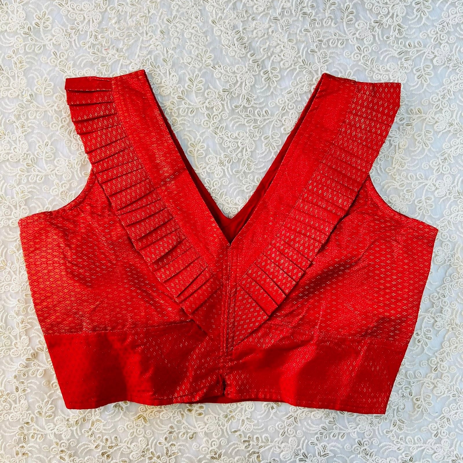 Beautiful Party Wear Banarasi Concept Blouse Anant Tex Exports Private Limited