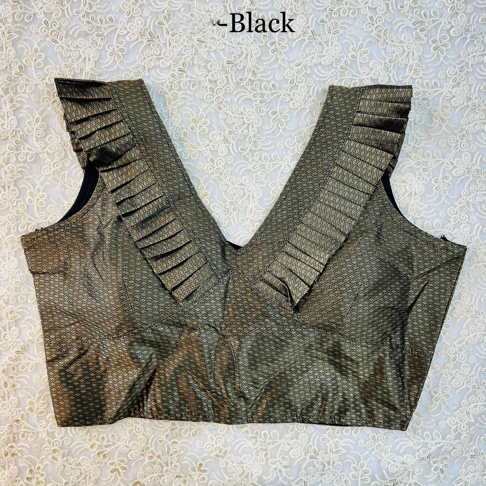 Beautiful Party Wear Banarasi Concept Blouse Anant Tex Exports Private Limited