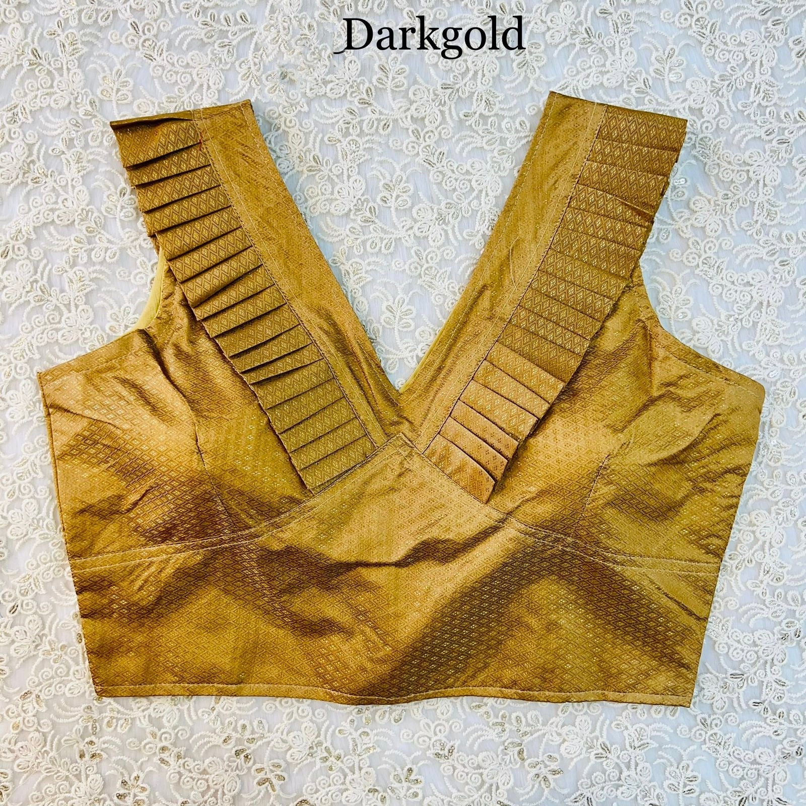 Beautiful Party Wear Banarasi Concept Blouse Anant Tex Exports Private Limited