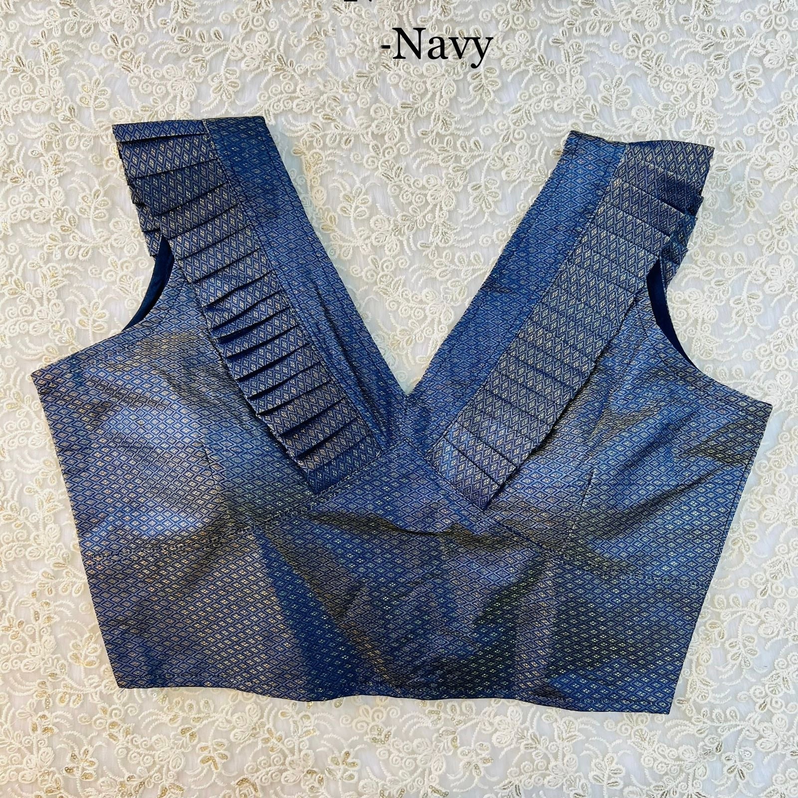 Beautiful Party Wear Banarasi Concept Blouse Anant Tex Exports Private Limited