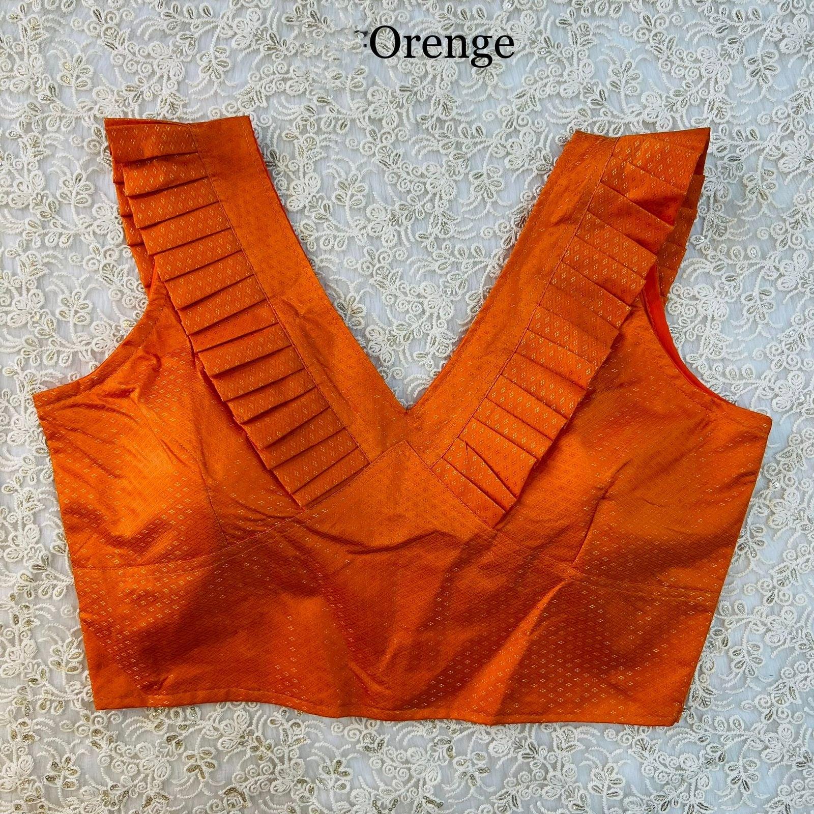 Beautiful Party Wear Banarasi Concept Blouse Anant Tex Exports Private Limited