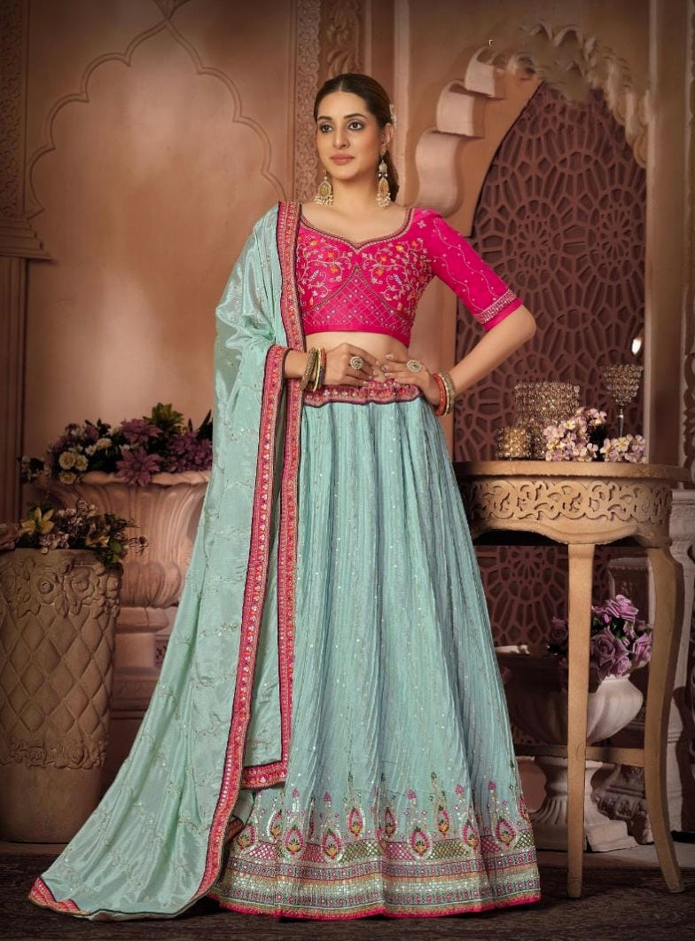 Party Wear Designer Lehenga Choli Anant Tex Exports Private Limited