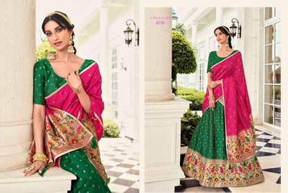 Nakkashi Designer Banarasi Lehenga Series 4270 To 4278 Anant Tex Exports Private Limited
