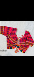 Readymade Navratri Special 11 Nidal Multi Gamthi Work Blouse Anantexports