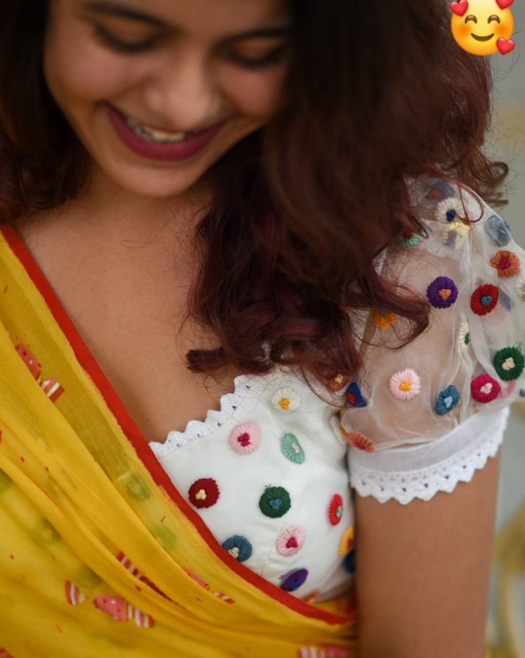 Stylish Party Wear Hakoba Blouse Anantexports