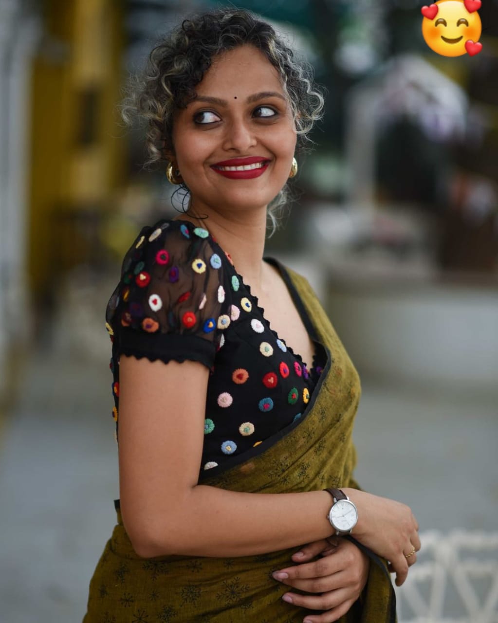 Stylish Party Wear Hakoba Blouse Anantexports