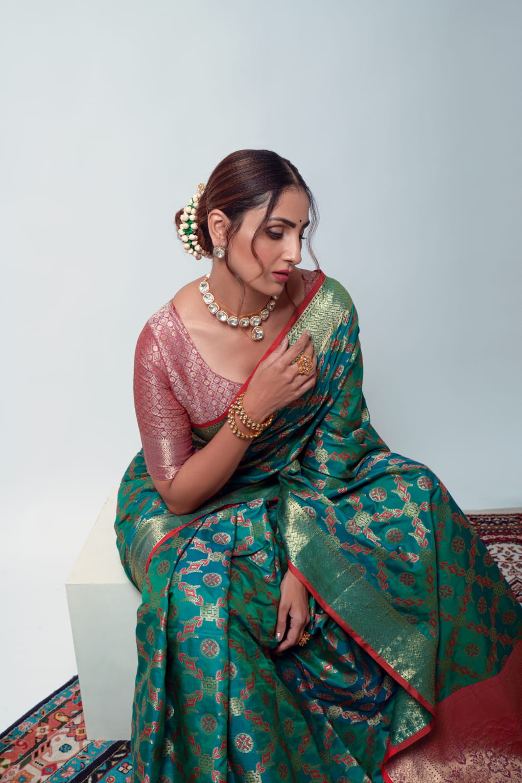 Rajpath Anika Soft Patola Sarees rajpath